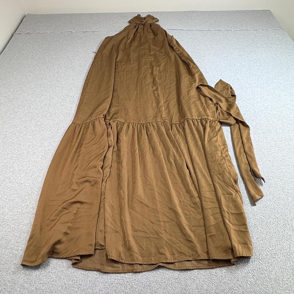 banana republic brown maxi dress | Dresses | Banana Republic Womens Large Tall Halter Neck Long Boho Classic Size:F (16-18) A little linen moment x-mappingIndex:30942-56298 Zhivago Women's Empty Streets